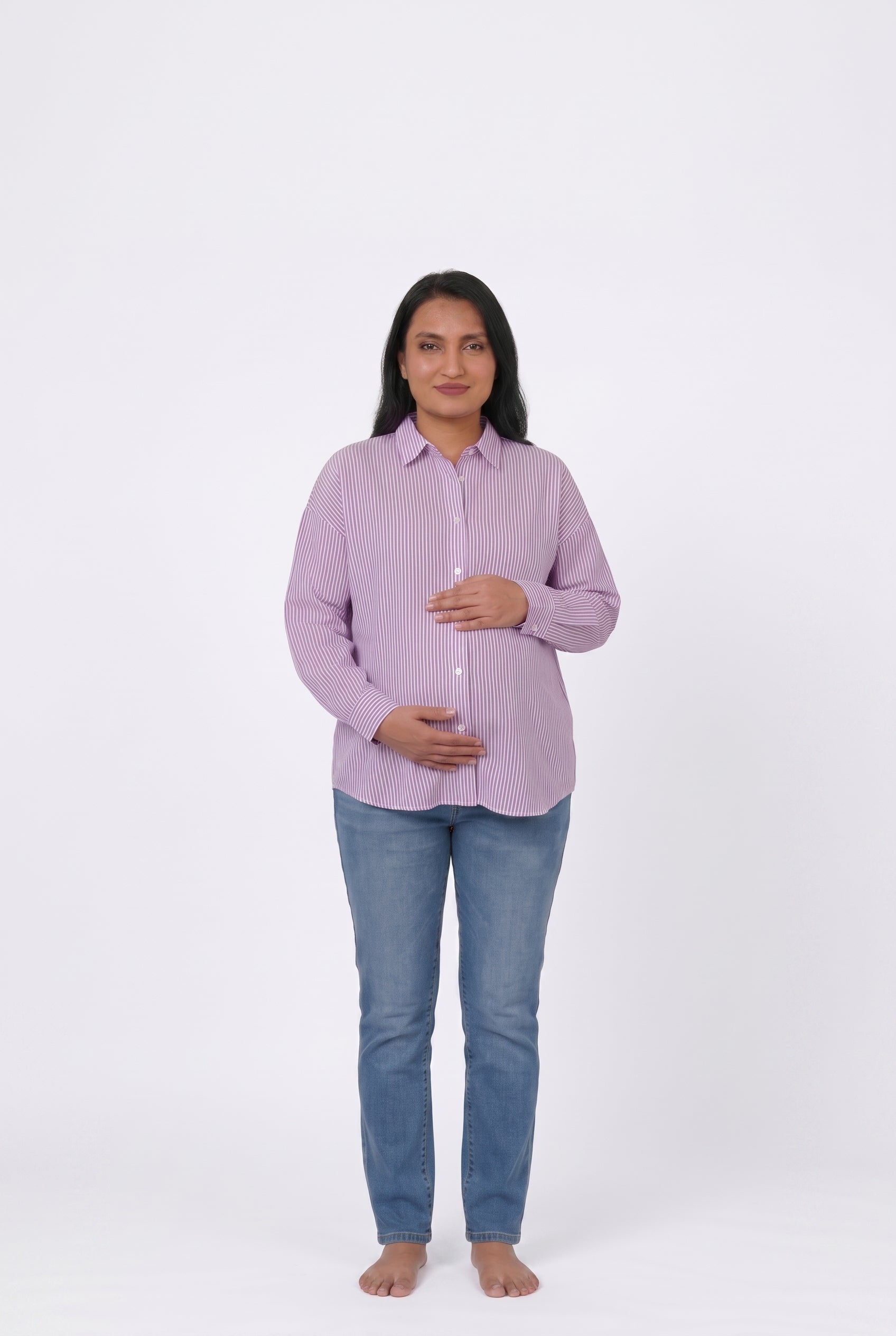 Poplin Maternity Shirt