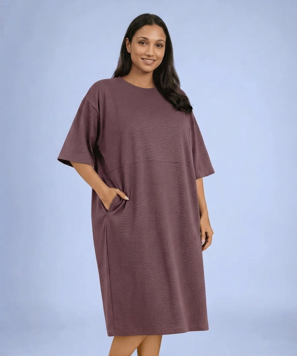 T-shirt Dress with nursing access