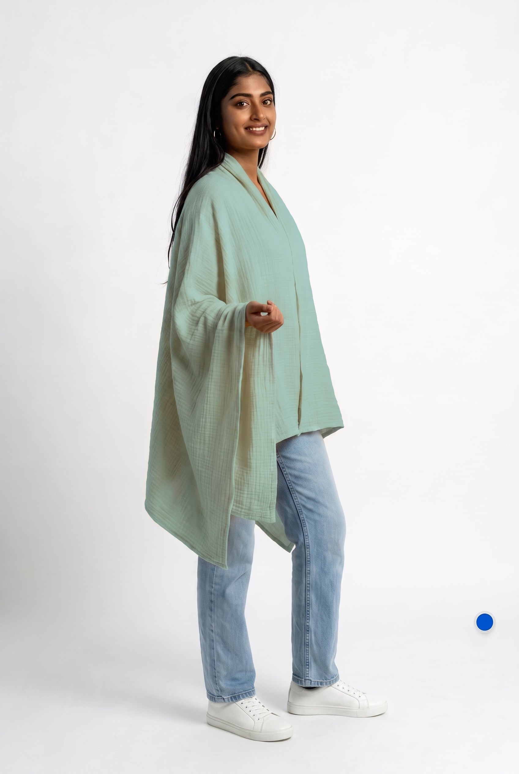 Muslin Nursing Poncho
