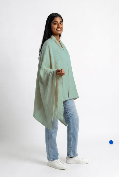 Muslin Nursing Poncho