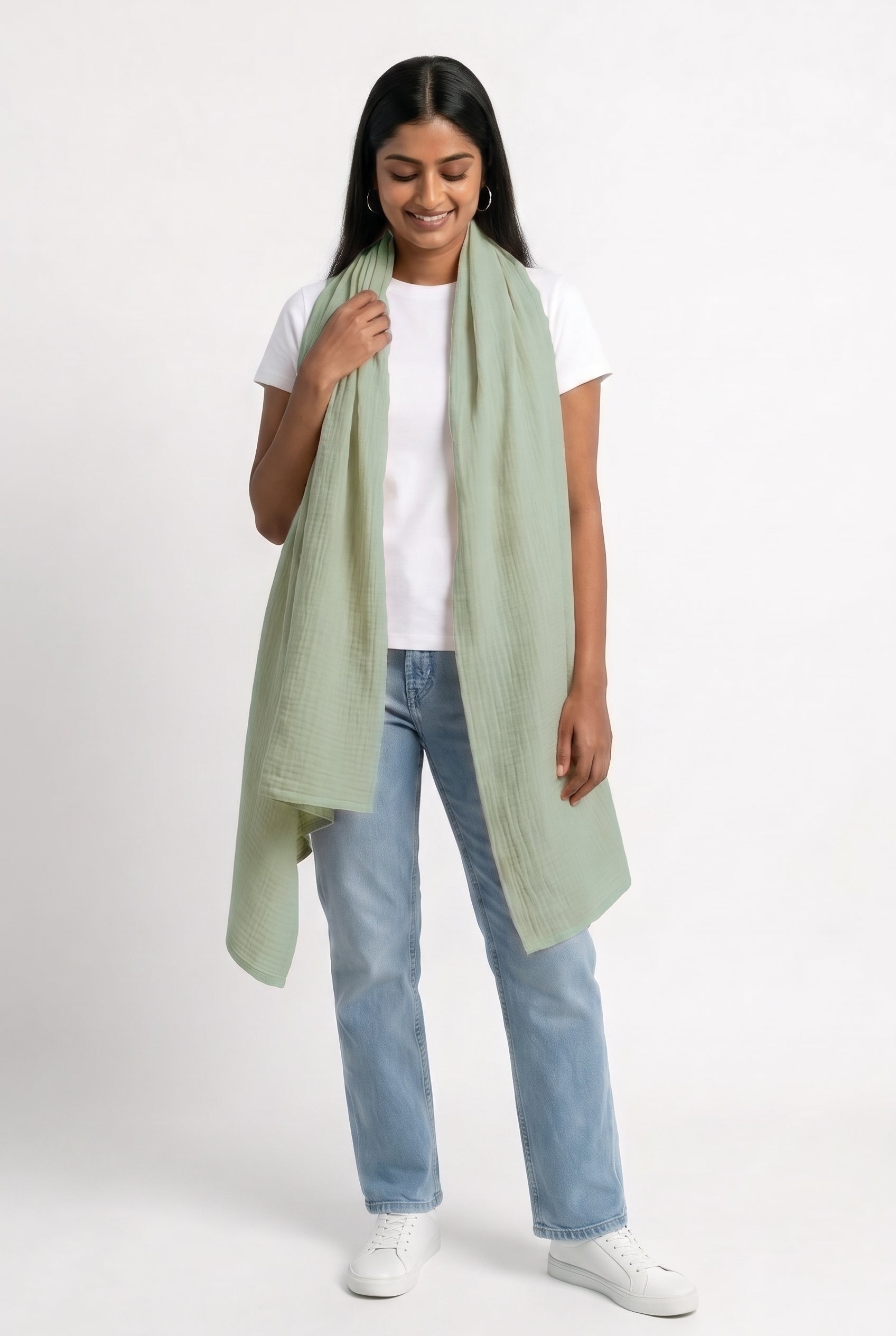 Muslin Nursing Poncho