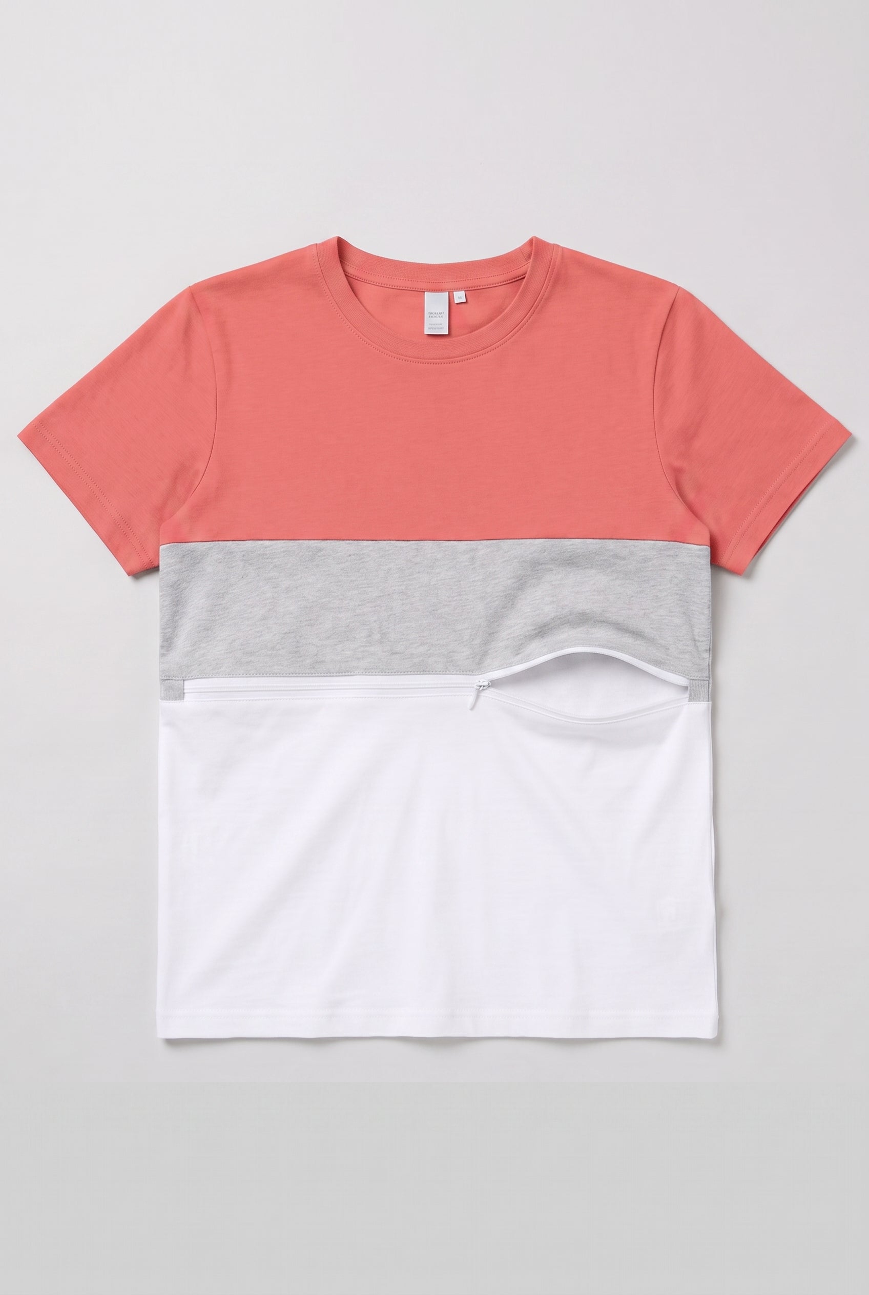 Nursing Colour block T-shirt