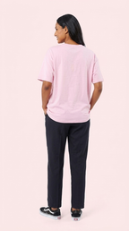 Nursing Tshirt - Vertical Zip - Relaxed Fit