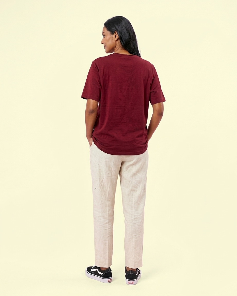 Nursing Tshirt - Vertical Zip - Relaxed Fit