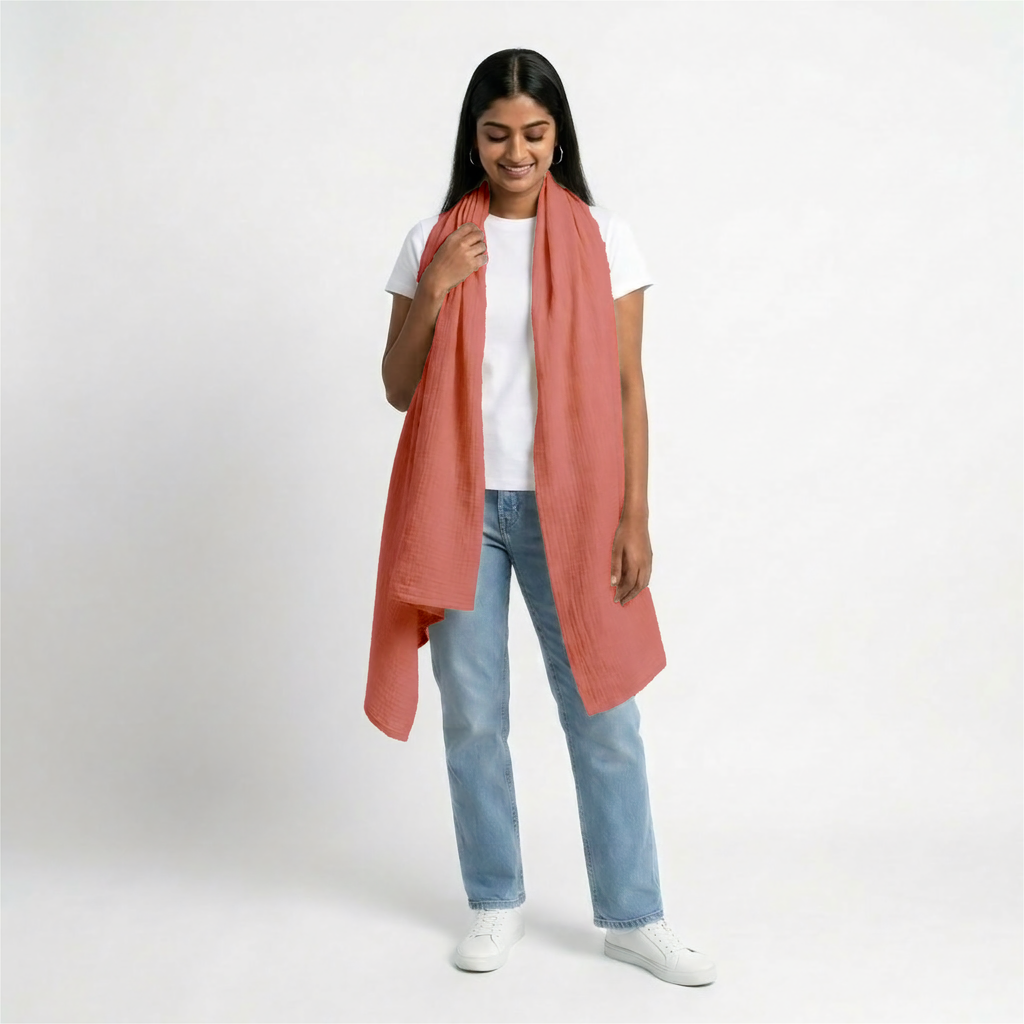 Muslin Nursing Poncho