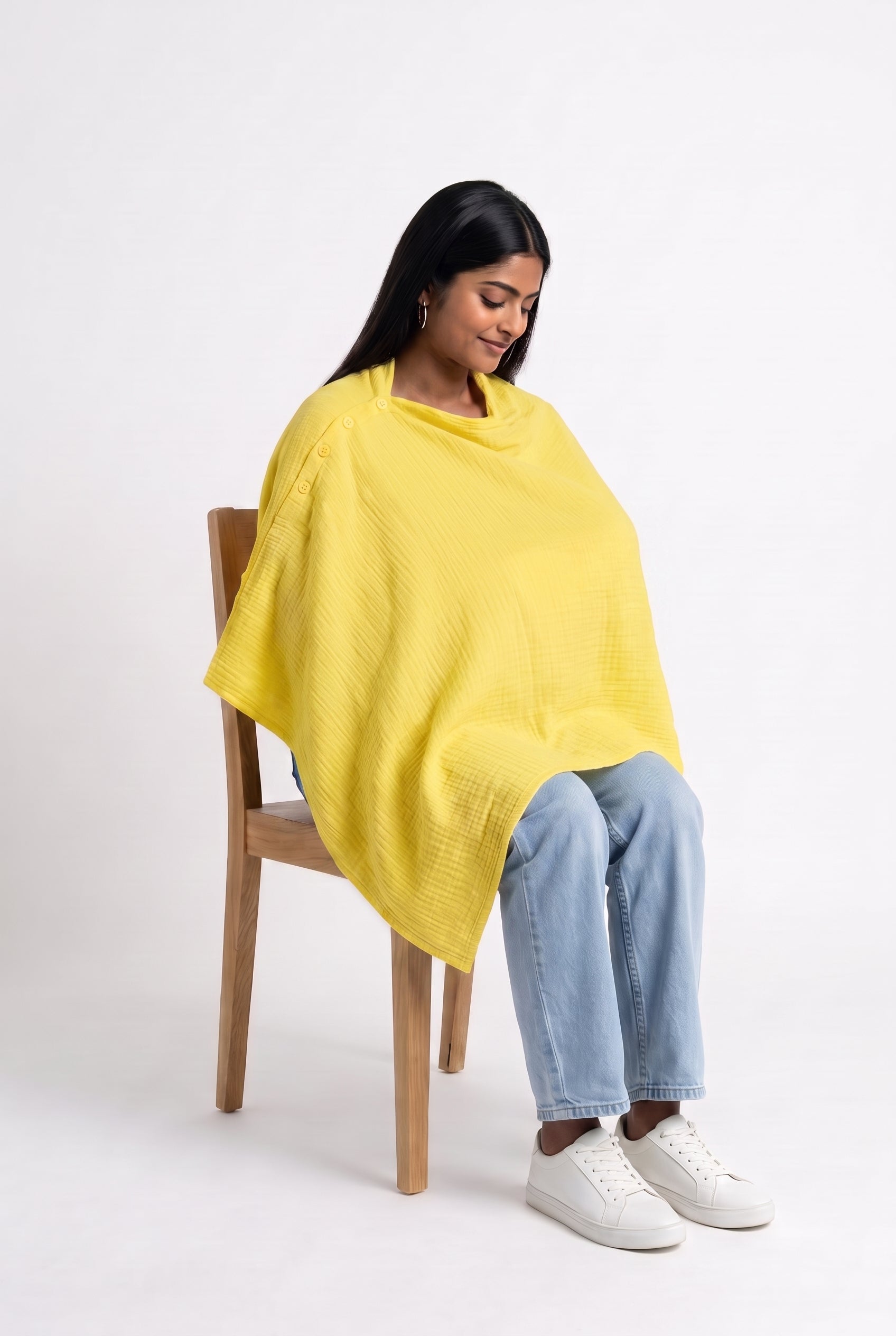 Muslin Nursing Poncho