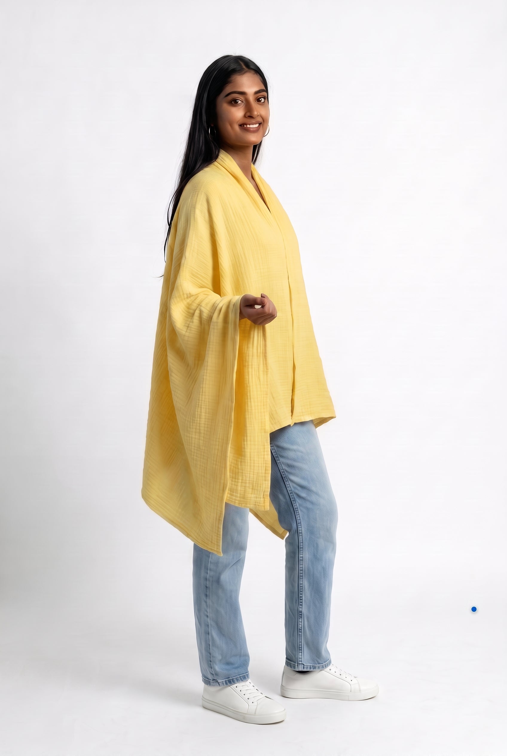 Muslin Nursing Poncho