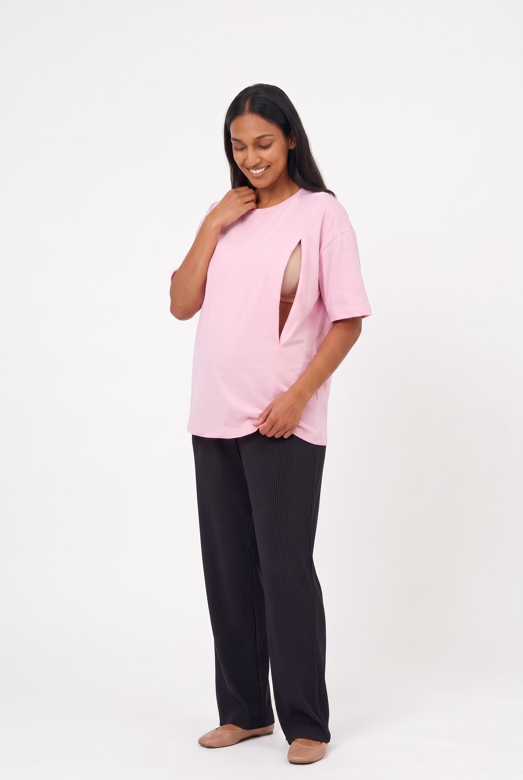 Solid Nursing Tee